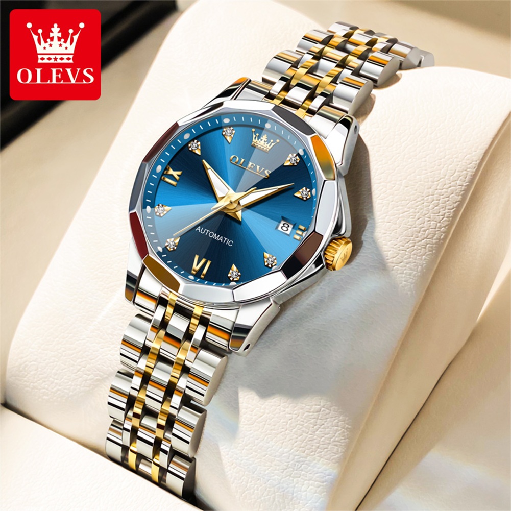 Ladies Fashion Watch - OLEVS 9982 Women's Watches Sparkling Shining