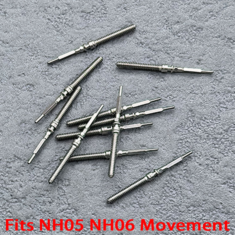 Watch Crown Stem - 2/4PCS NH05 NH06 Watch Crown Stem