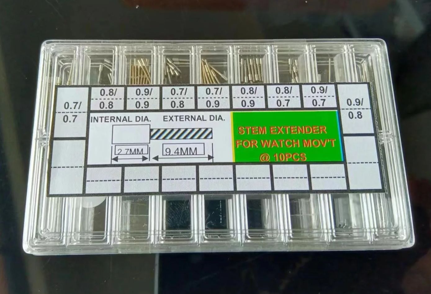Watch Crown Stem - Set of 90PCS Crown Extender Part