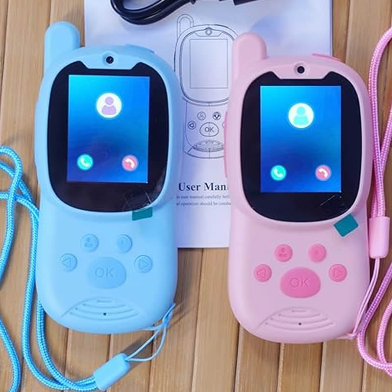 Smartwatch Watches Gift For Boys - Walkie Talkies Cute 2Pack Rechargeable Children's