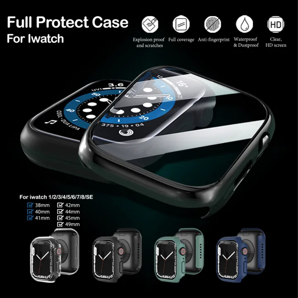 Smartwatch New Watches - Case For Apple Watch Screen Protector