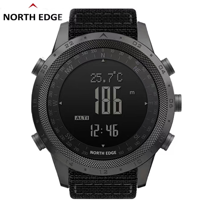 Altimeter Compass Watch - NORTH EDGE DESERT Men Digital Watch