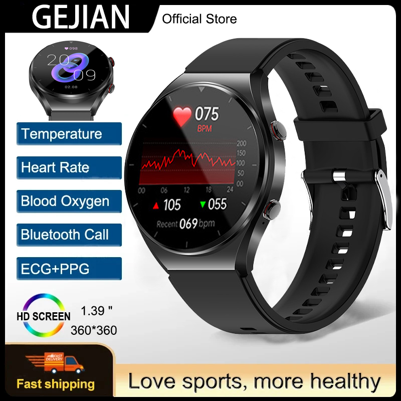 Smartwatch Health Watches For Men - GEJIAN 1.3 