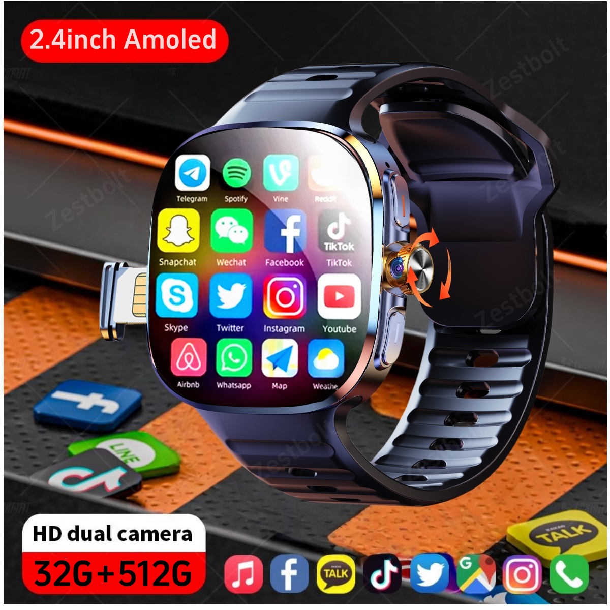 Smartwatch New Watches 2025 - M99 Smartwatch 2.4inch Larger Amoled Screen