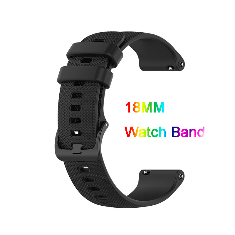 Fossil Watches Smartwatch Gen 3 - 18mm Silicone Watch Band Compatible for