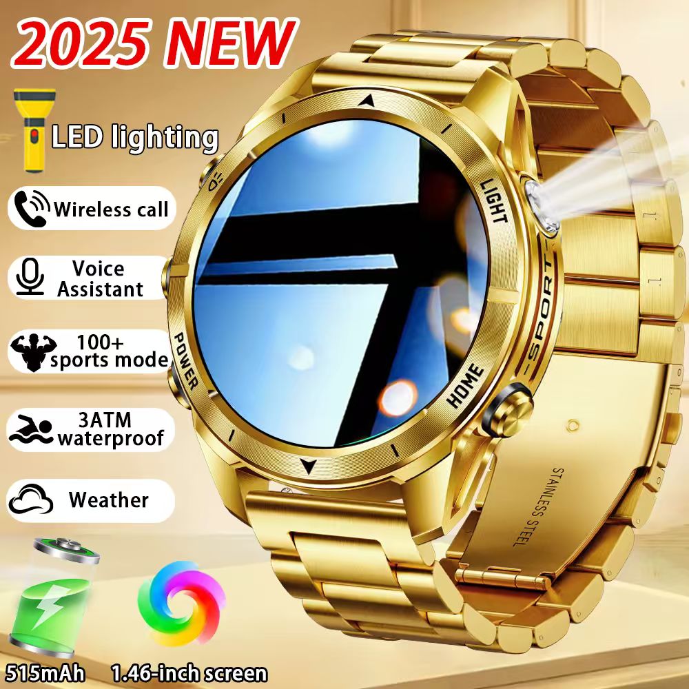 Smartwatch New Watches 2025 - New Outdoor Sport Smart Watch Men