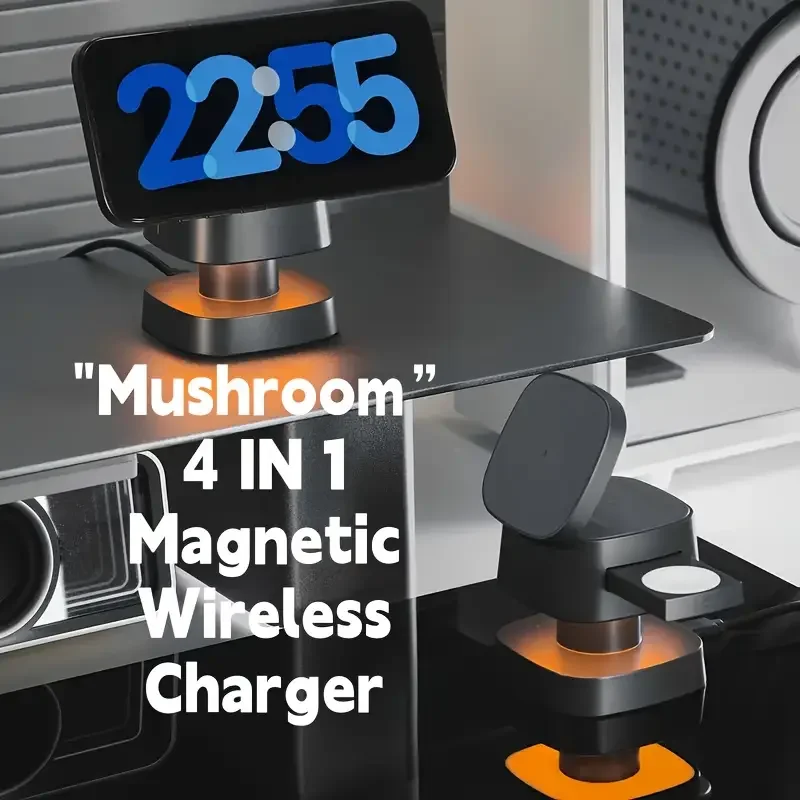Smartwatch Watches Compatible With Iphone - Magnetic 3 in 1 Wireless Charger