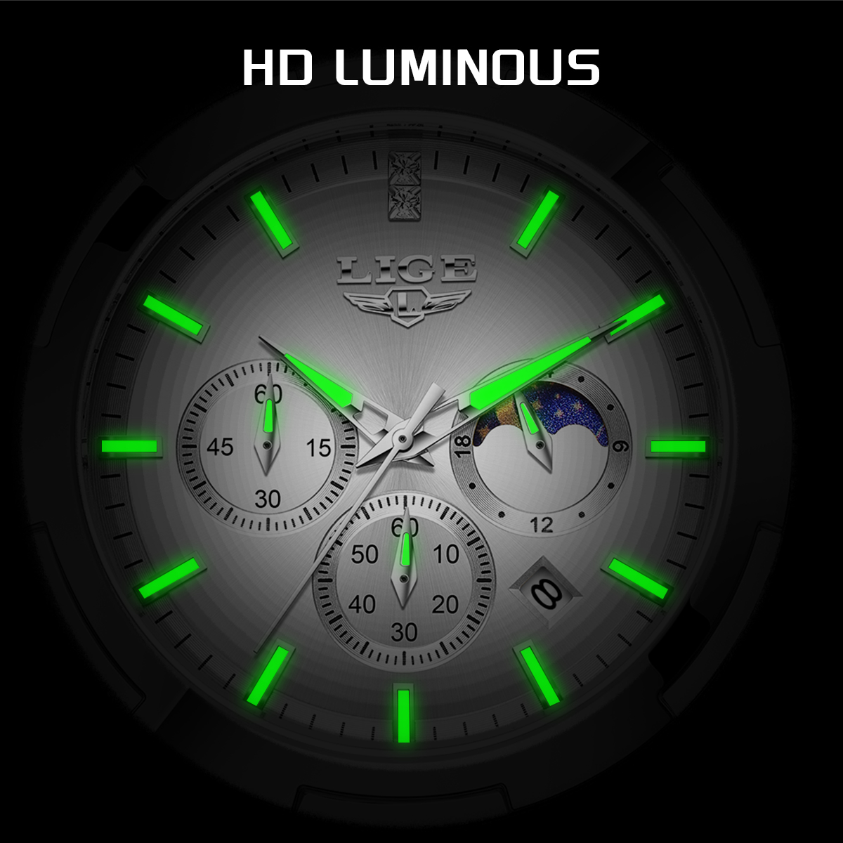 LIGE Top Brand Luxury Watch Wo - Smartwatch Watches For Women Branded review and price