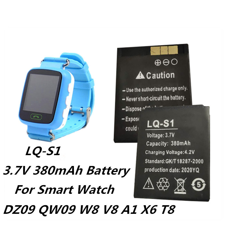 1-4PCS LQ-S1 3.7V 380mAh Recha - Watch V8 review and price