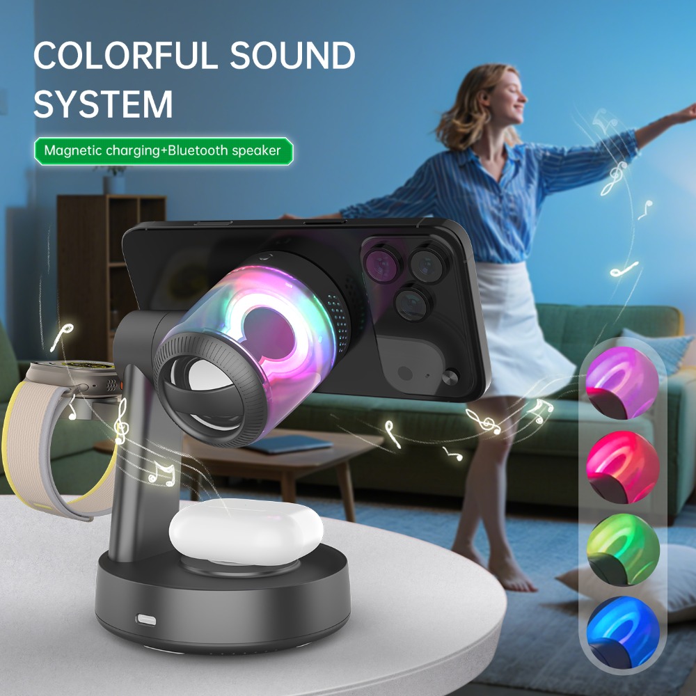 Qi2 25W RGB Light Magnetic Wir - Smartwatch Watches Compatible With Iphone review and price