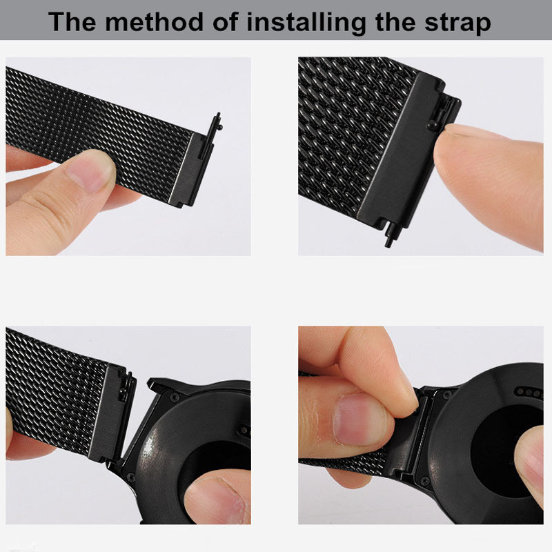 18MM Milanese Loop Strap For F - Fossil Watches Smartwatch Gen 3 review and price