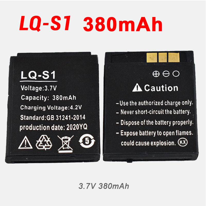 380mAh LQ S1 LQS1 Battery 3.7V - Watch V8 review and price
