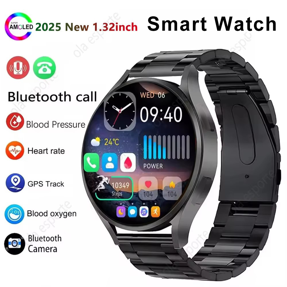New Smart Watch 1.32 inch HD A - Smartwatch Health Watches For Men review and price