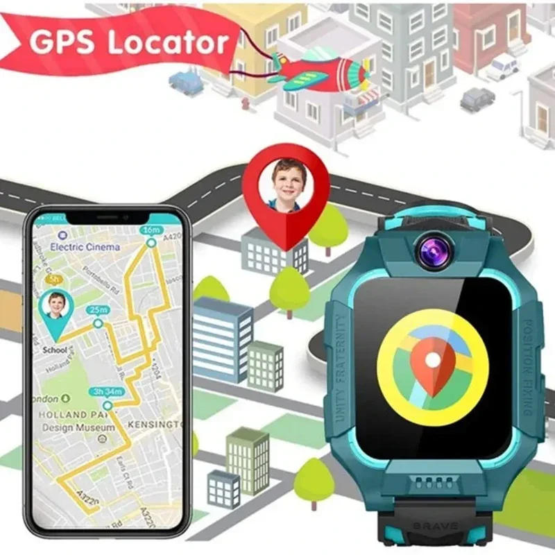 VIVO 4G Kids Smart Watch GPS L - Smartwatch Watches Compatible With Iphone review and price