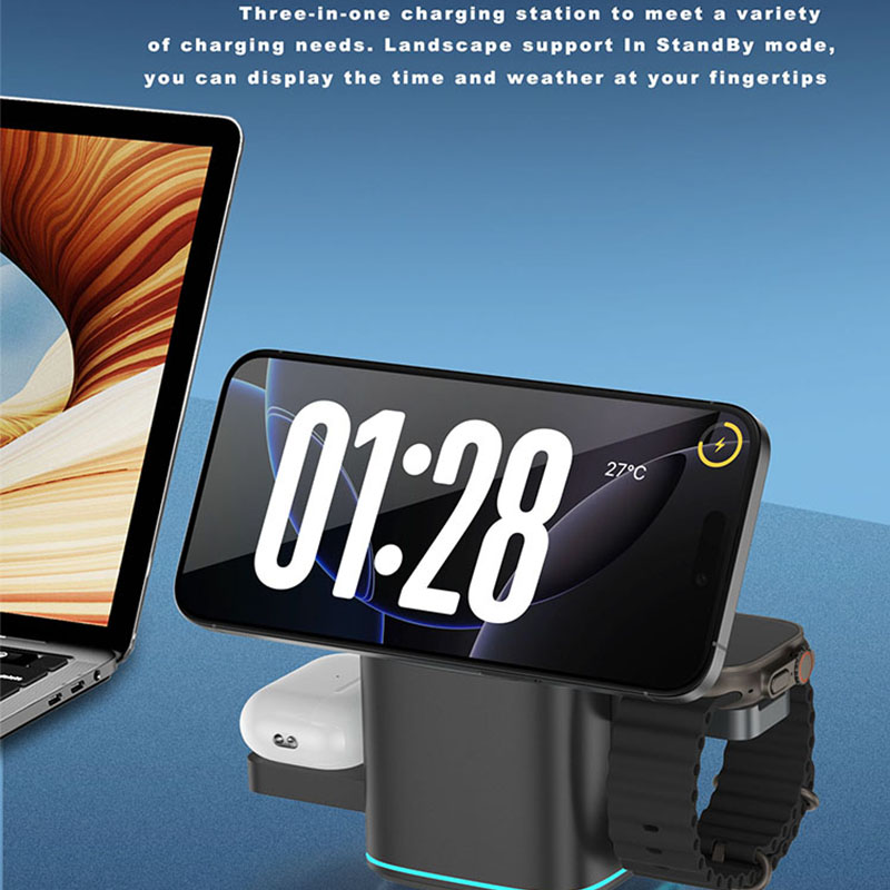 Praiser 25W Qi2 Foldable Touch - Smartwatch Watches Compatible With Iphone review and price