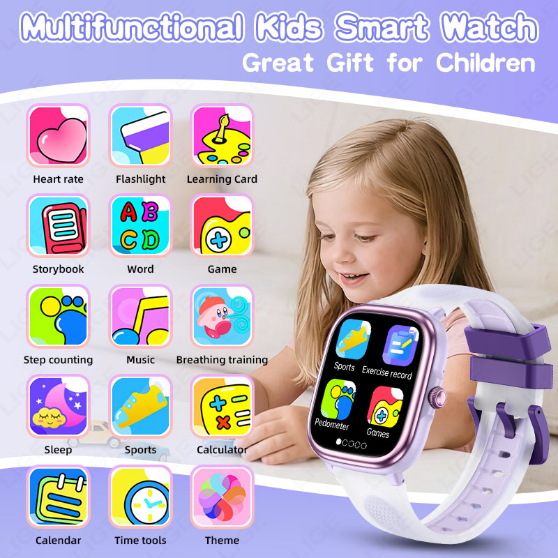 LIGE 2026 New Children Learnin - Smartwatch Watches Gift For Boys review and price