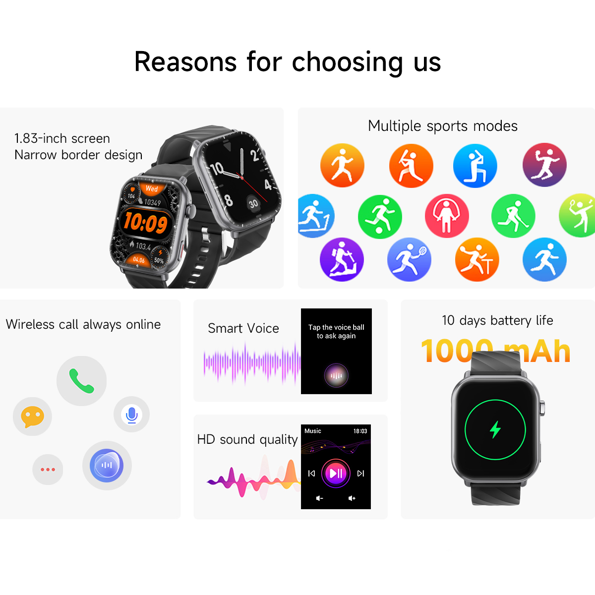 2025 NEW Hot Smartwatch 1.83'' - Smartwatch New Watches 2025 review and price