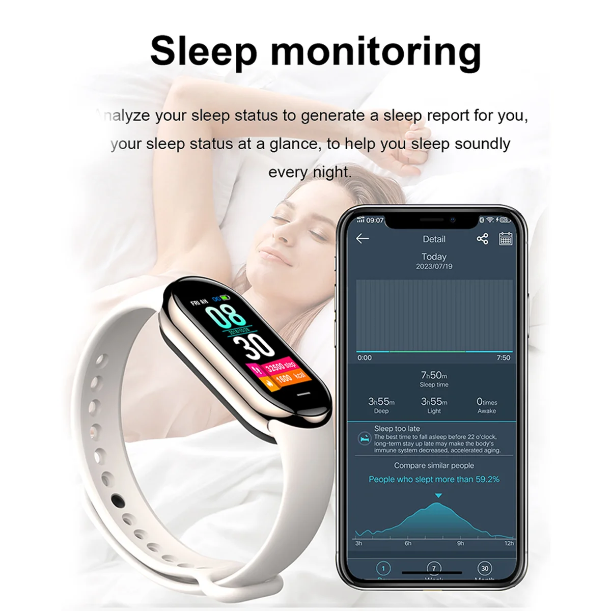 2025 Trend M8 Band Smart Men W - Smartwatch Trending Watches For Women review and price