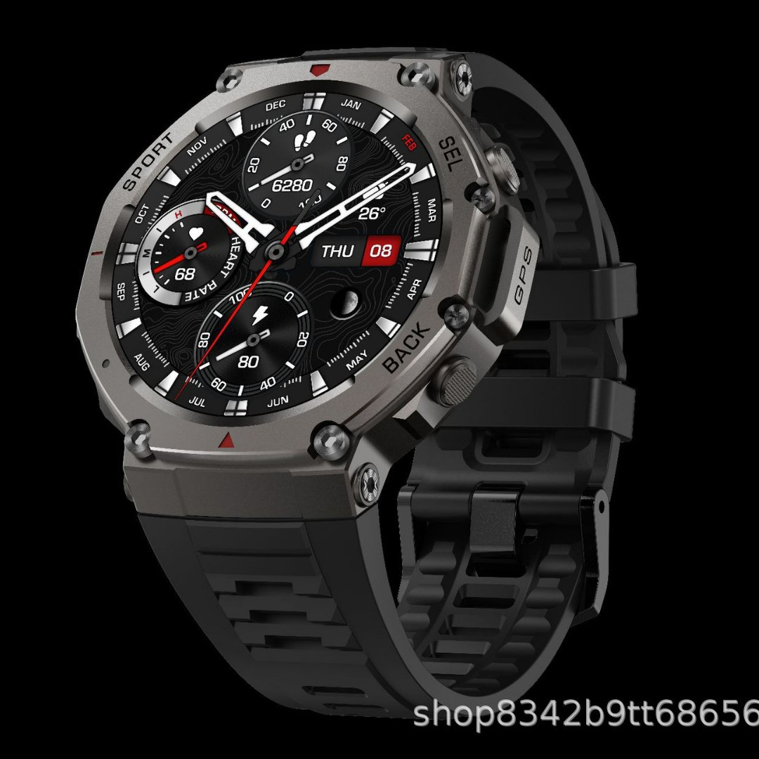 DM58 Smart Watch, AMOLED Displ - Altimeter Compass Watch review and price
