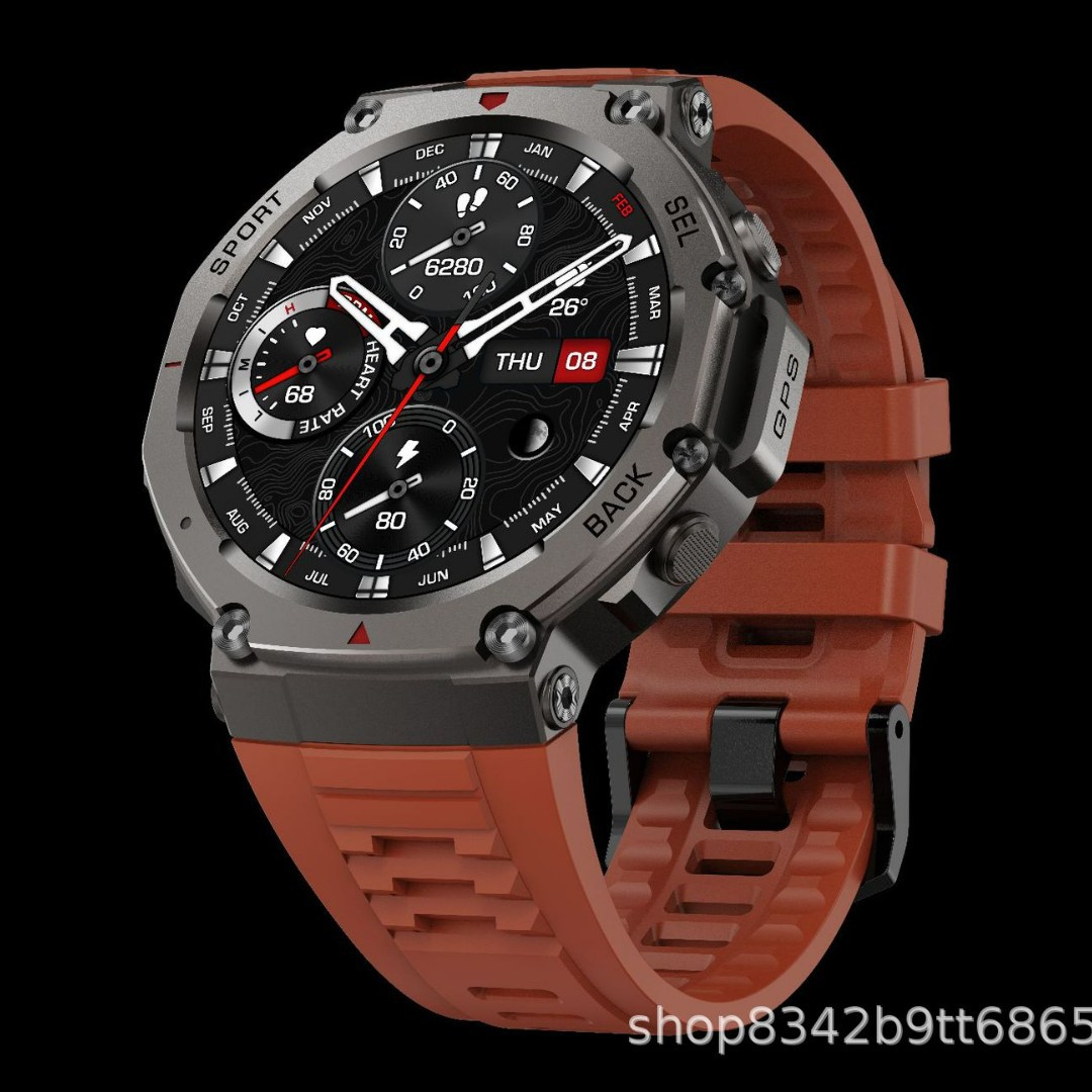 DM58 Smart Watch, AMOLED Displ - Altimeter Compass Watch review and price