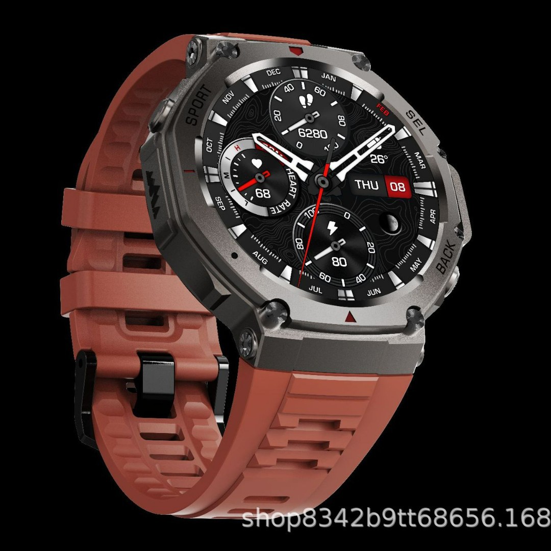 DM58 Smart Watch, AMOLED Displ - Altimeter Compass Watch review and price