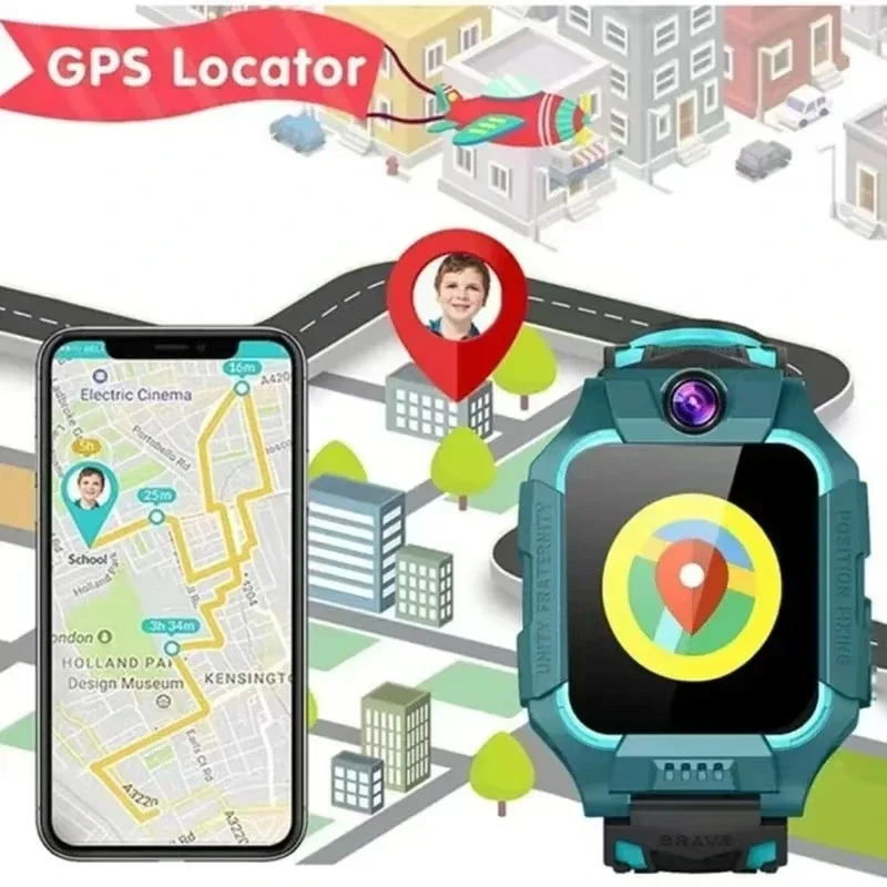 Lenovo 5G Kids Smart Watch Gif - Smartwatch Watches Gift For Boys review and price