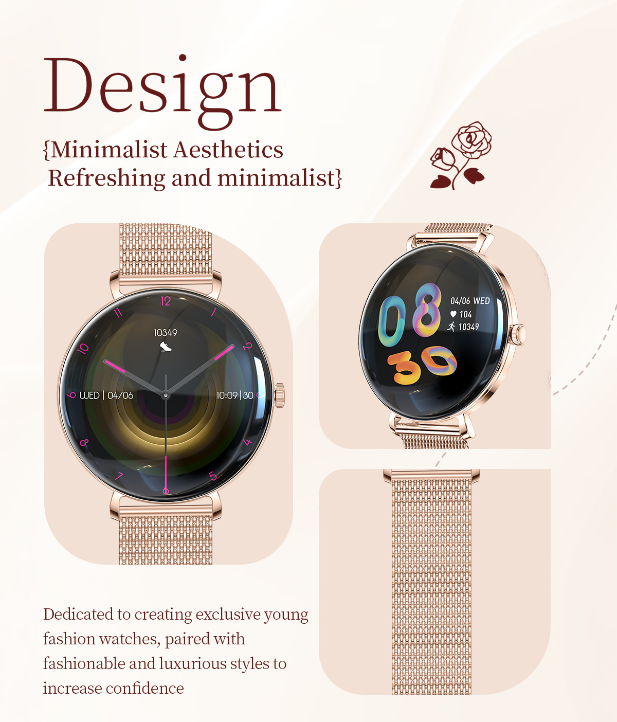 V85 2025 Trending Ultra-Thin 1 - Smartwatch Trending Watches For Women review and price