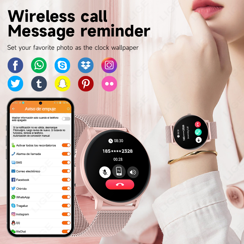 2026 New Women Bluetooth Call  - Smartwatch Health Watches For Men review and price