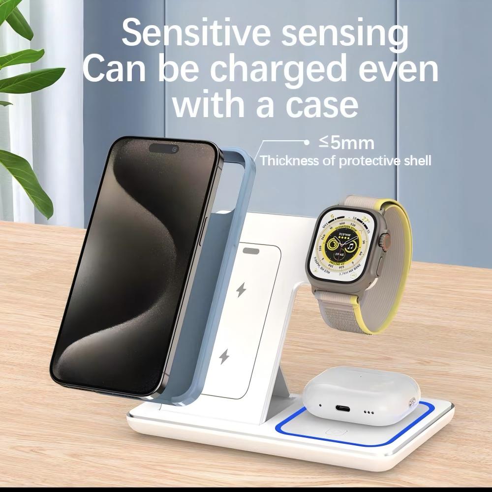 Wireless Charger Holder Stand  - Smartwatch Watches Compatible With Iphone review and price