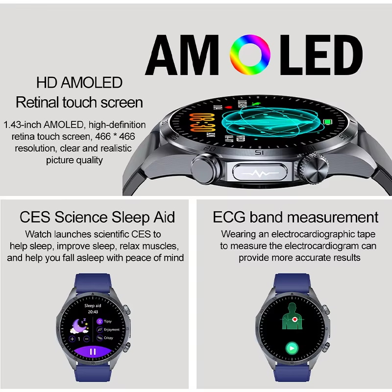2026 New ECG+PPG Monitor Pulse - Smartwatch New Watches 2025 review and price