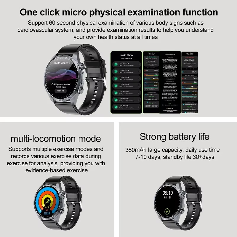 2026 New ECG+PPG Monitor Pulse - Smartwatch New Watches 2025 review and price