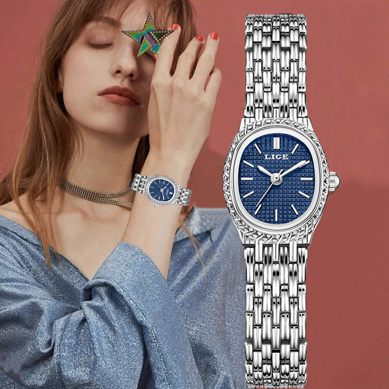 LIGE Fashion Luxury Quartz Wom - Ladies Fashion Watch review and price