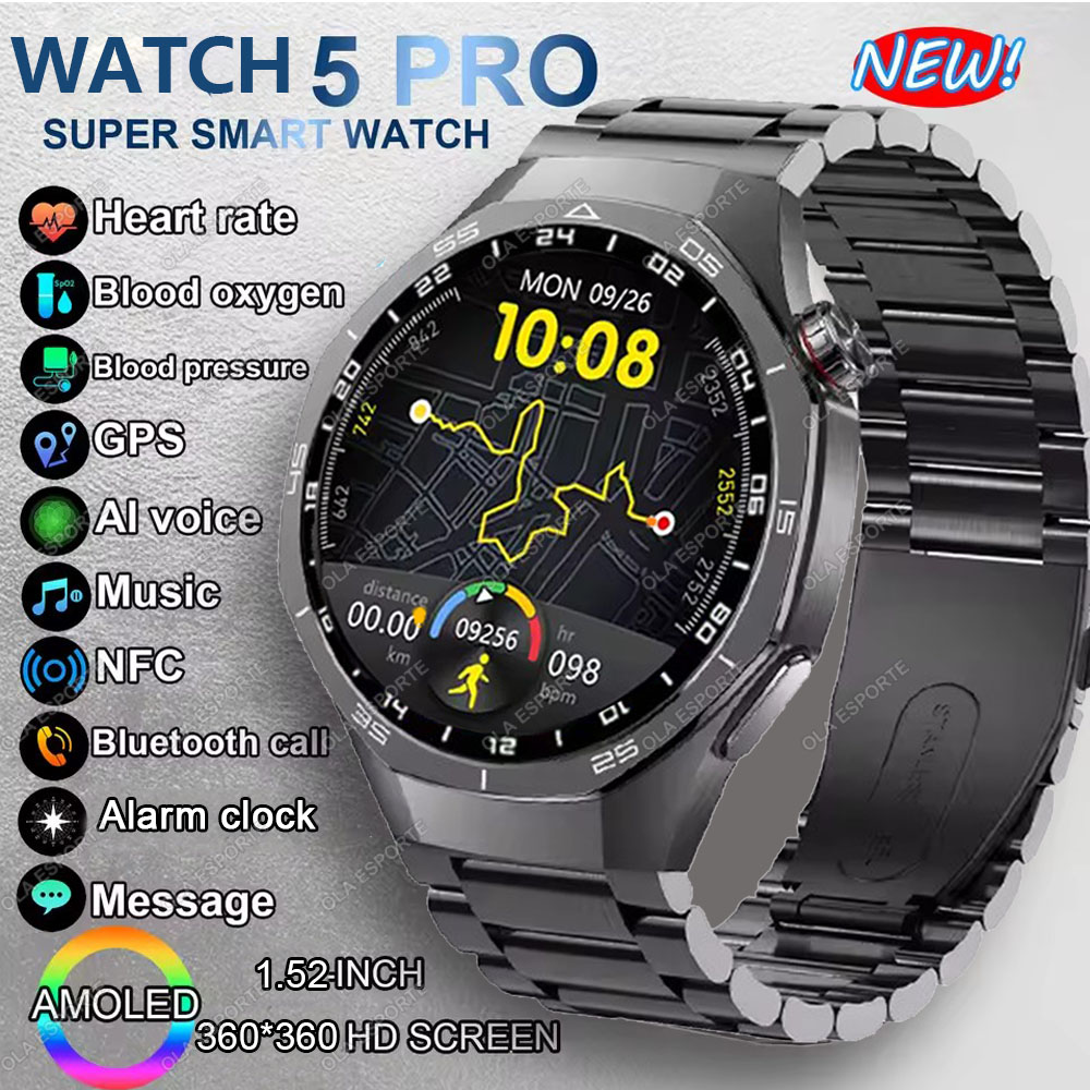 New Watch 5 Pro Smart Watch 1. - Smartwatch Watches For Women With Gps review and price