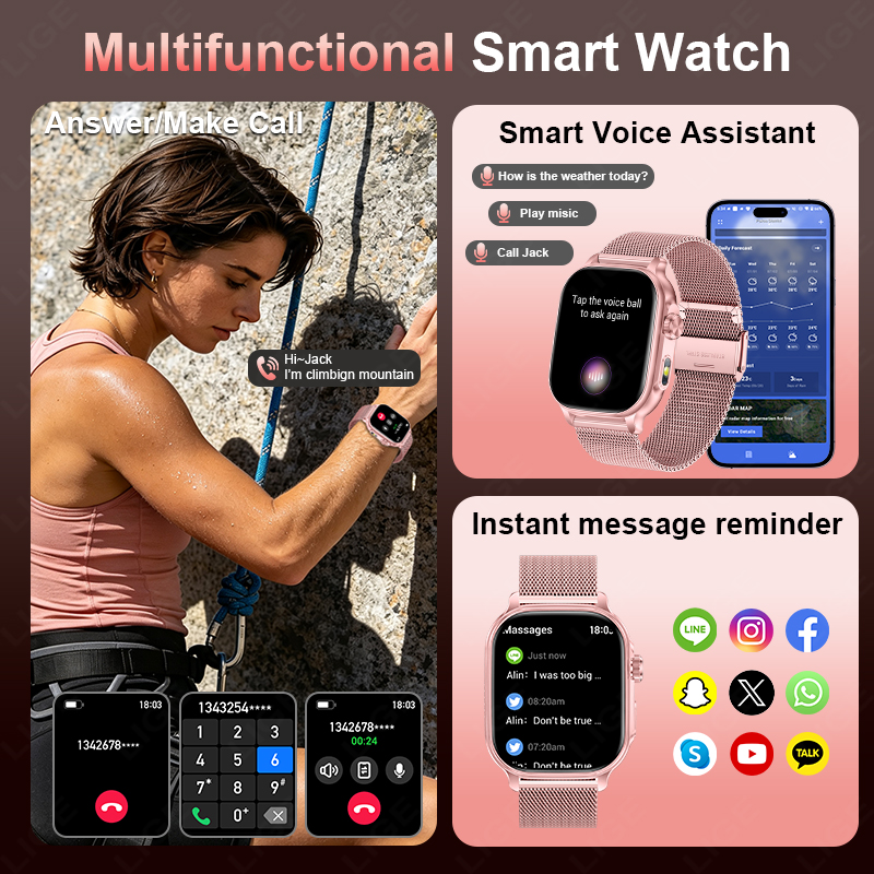 2026 New 1400mAh Large Battery - Smartwatch Health Watches For Men review and price