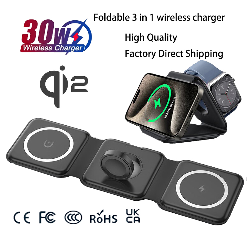 Universal Qi2 Magnetic Foldabl - Smartwatch Watches Compatible With Iphone review and price