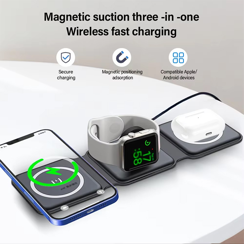 Universal Qi2 Magnetic Foldabl - Smartwatch Watches Compatible With Iphone review and price