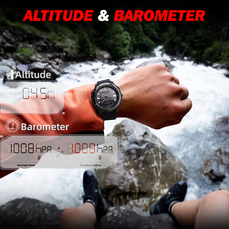 NORTH EDGE 2026 THARSIS Men‘s  - Altimeter Compass Watch review and price