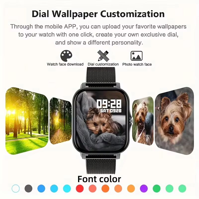 VIVO Smart Watch  Android iPho - Smartwatch Watches Compatible With Iphone review and price