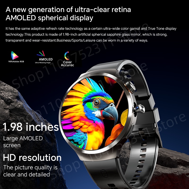 Smartwatch With 1.98 inch Amol - Smartwatch New Watches 2025 review and price