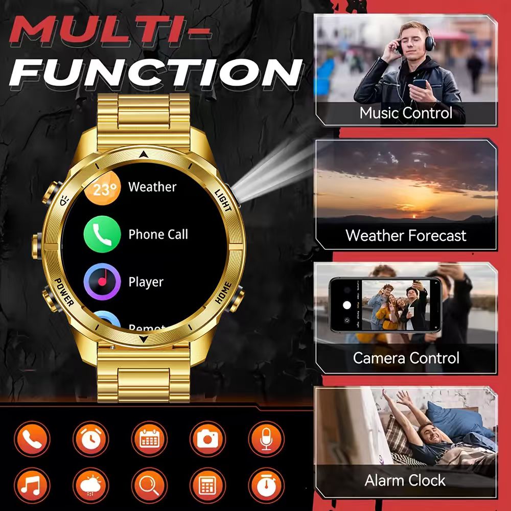 New Outdoor Sport Smart Watch  - Smartwatch New Watches 2025 review and price