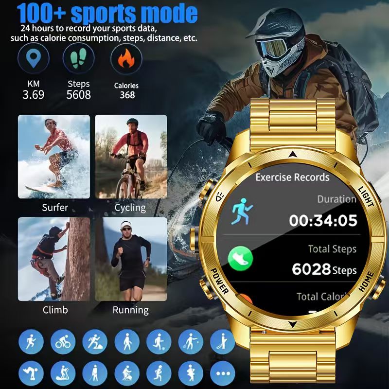 New Outdoor Sport Smart Watch  - Smartwatch New Watches 2025 review and price