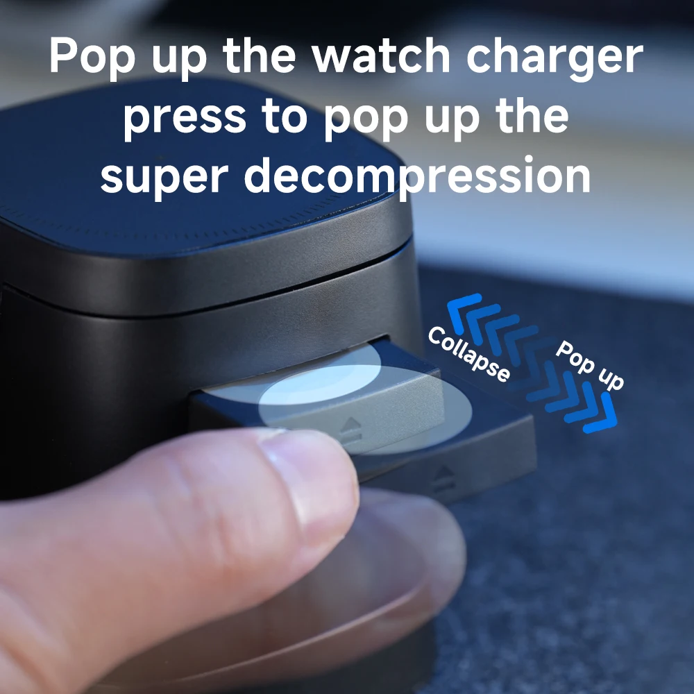 Magnetic 3 in 1 Wireless Charg - Smartwatch Watches Compatible With Iphone review and price