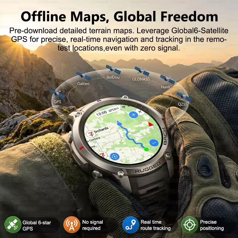 Professional Outdoor GPS Navig - Altimeter Compass Watch review and price