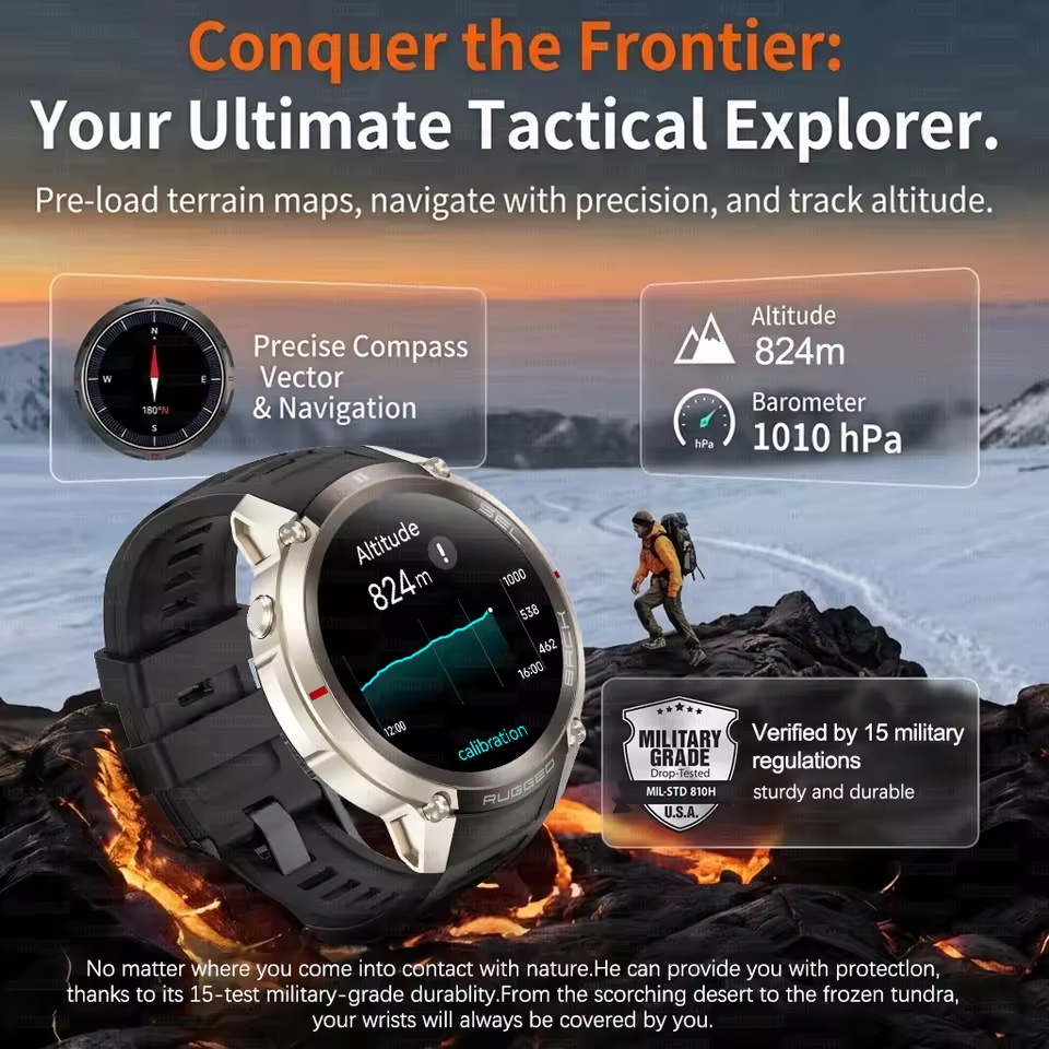 Professional Outdoor GPS Navig - Altimeter Compass Watch review and price