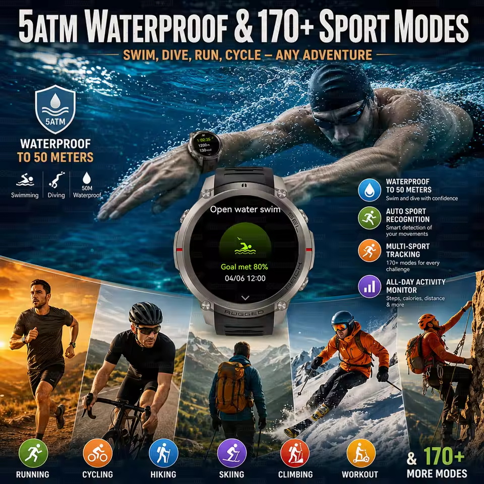 Professional Outdoor GPS Navig - Altimeter Compass Watch review and price