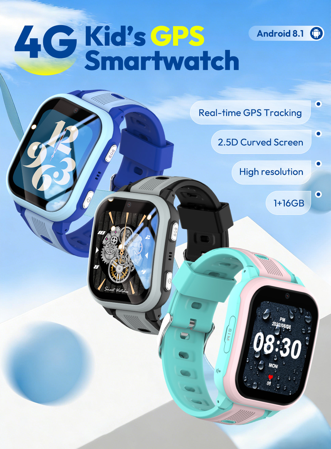 KT41 Smart Watch - 4G Phone Ch - Smartwatch Watches Gift For Boys review and price