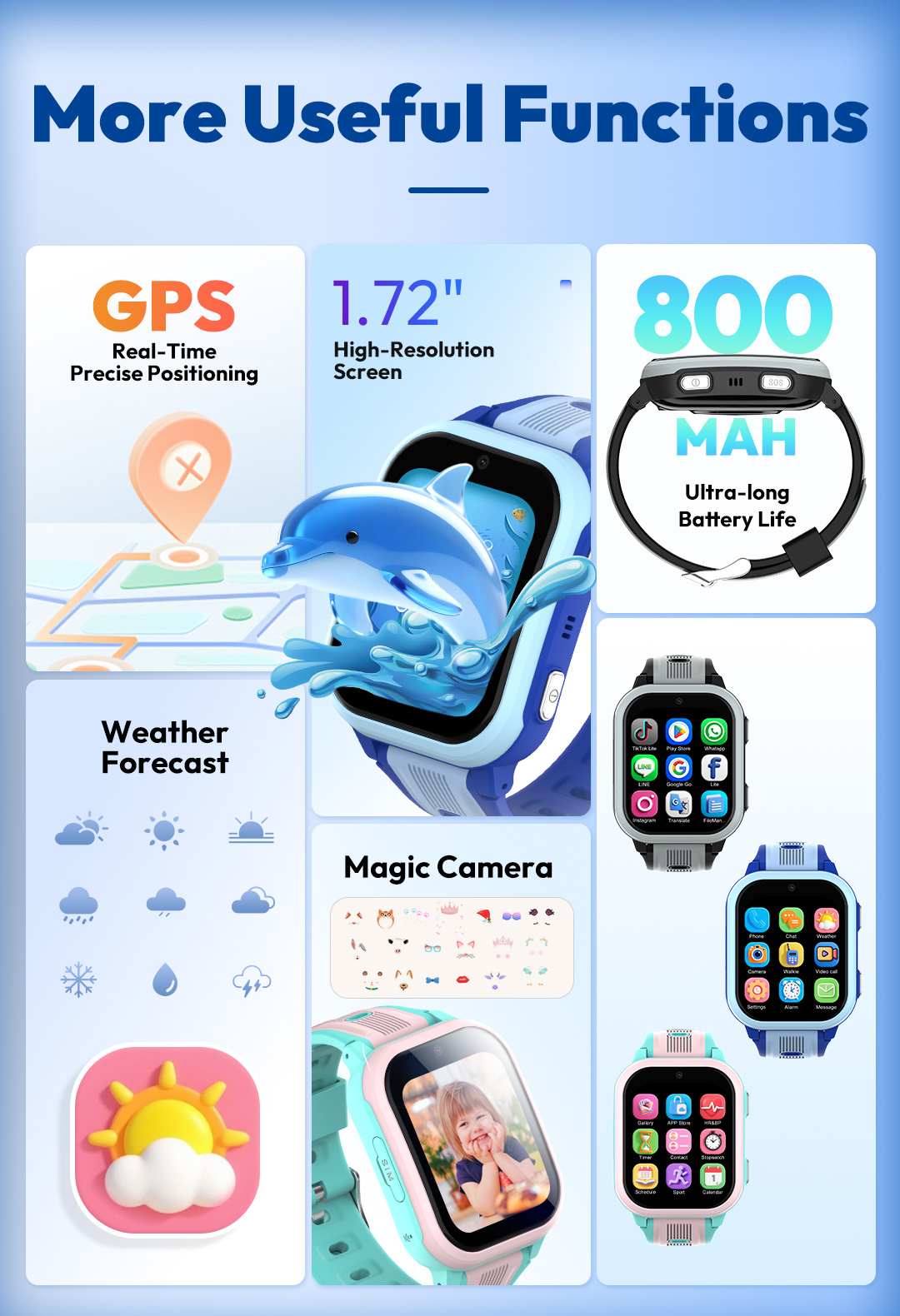 KT41 Smart Watch - 4G Phone Ch - Smartwatch Watches Gift For Boys review and price