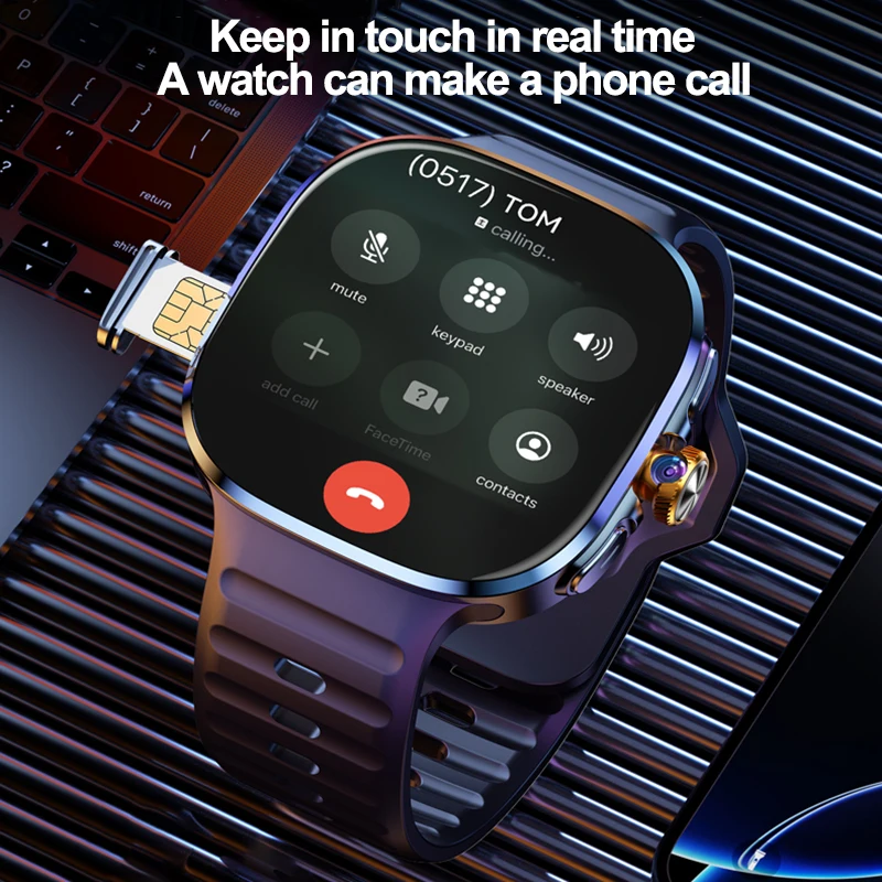 New Large Screen Smartwatch 4G - Smartwatch New Watches 2025 review and price