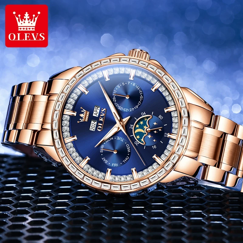 OLEVS 6695 NEW Men's Watches F - Altimeter Compass Watch review and price