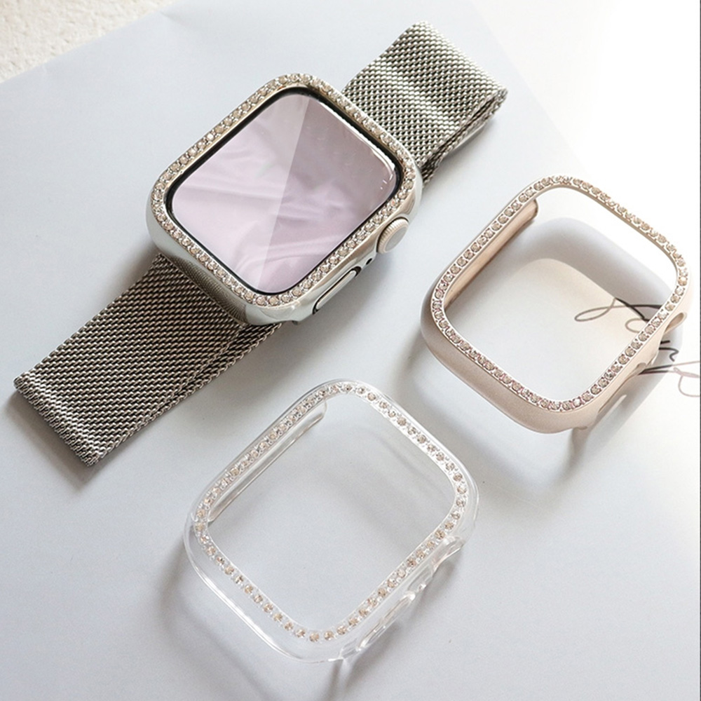 NEW Glass+Diamond Case For App - Smartwatch New Watches review and price